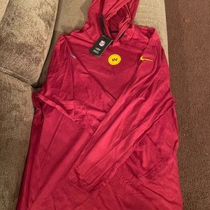 Mens Washington Football Team hooded shirt